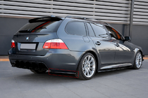 BMW 5-sarja E60/E61 2003–2010 Takaosan FLAP-lisäosat DPT (kiiltävä musta) kuva 1