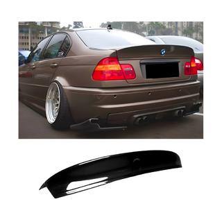 CSL-tyylinen V1-spoileri (SD:lle, kiiltävän musta) BMW 3-sarja E46 1998–2006 kuva 1