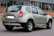 Dacia Duster 2008–2018 Sivuputket askelmilla (2 kpl, ruostumaton teräs) kuva 4