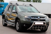 Dacia Duster 2008–2018 Sivuputket askelmilla (2 kpl, ruostumaton teräs) kuva 3