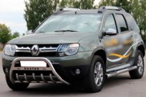 Dacia Duster 2008–2018 Sivuputket askelmilla (2 kpl, ruostumaton teräs) kuva 2