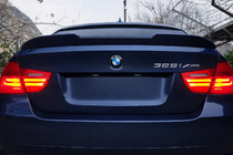 BMW 3-sarja E90/E91 2005–2011 PSM-Style-spoileri (E90, kiiltävä musta) kuva 2
