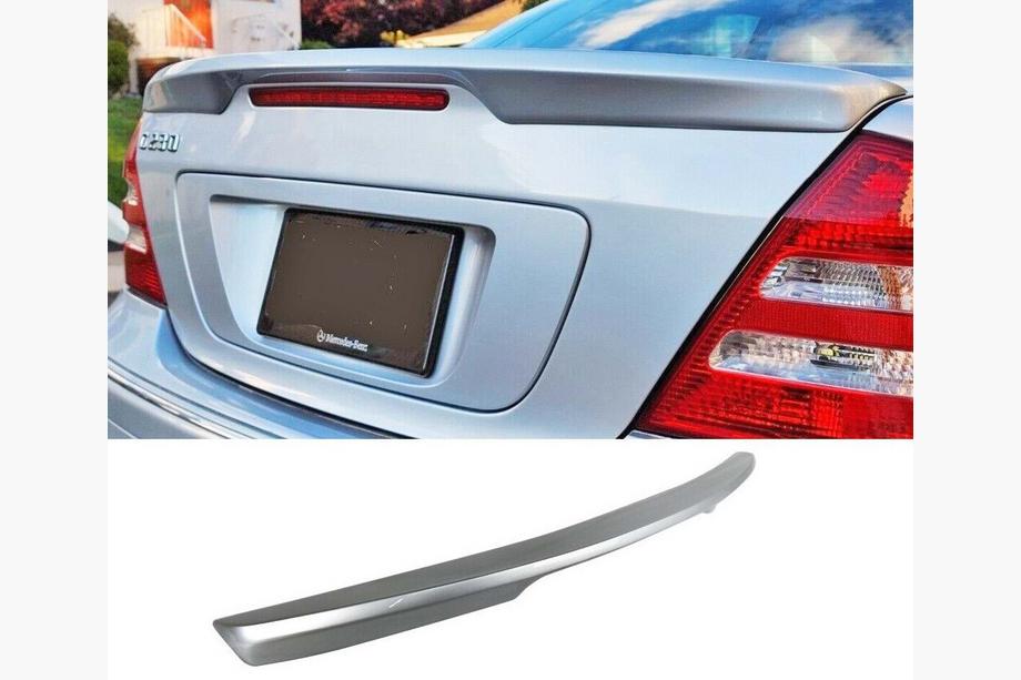 Mercedes C-class W203 2000–2007 Spoileri DPT (SD, kiiltomusta) Kuva 1