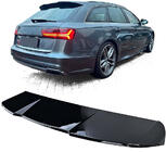 Audi A6 C7 2011–2017 Spoileri DPT V2 (Avant, kiiltomusta) kuva 1