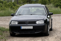 Volkswagen Golf 4 1997–2006 Etupuskurin lip-spoileri DPT (mattamusta) kuva 4