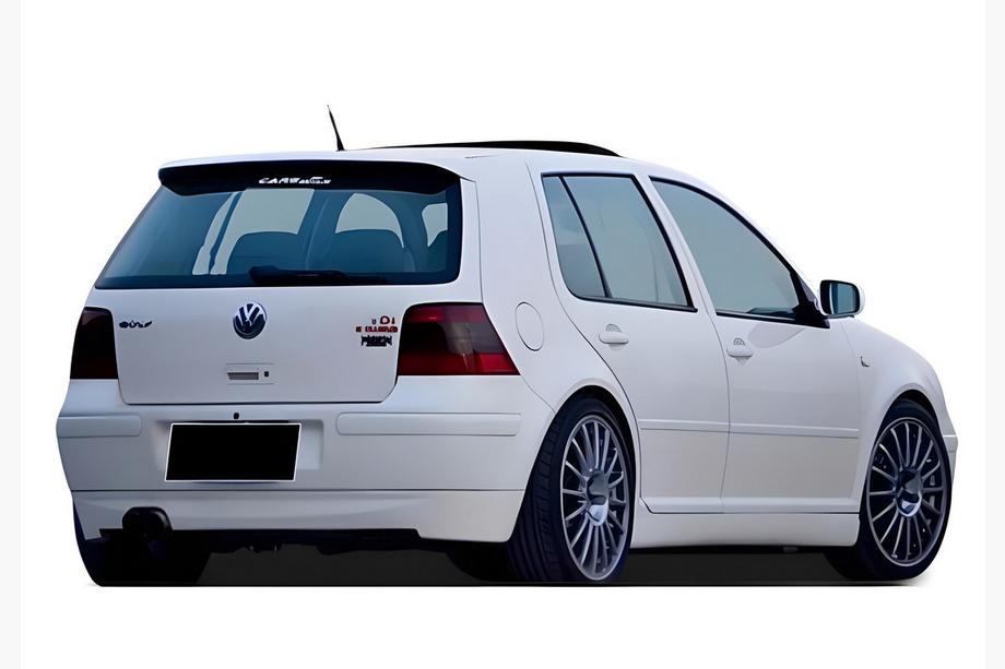 Volkswagen Golf 4 1997–2006 Takadiffuusori DPT (musta matta) Image