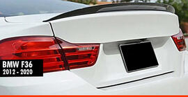 BMW 4-sarja F32/F33/F36 2012–2020 MP-Style-spoileri (F36, kiiltävä musta) kuva 1
