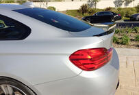 BMW 4-sarja F32/F33/F36 2012–2020 MP-Style-spoileri (F36, kiiltävä musta) kuva 3