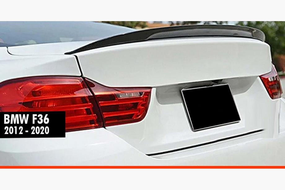 BMW 4-sarja F32/F33/F36 2012–2020 MP-Style-spoileri (F36, kiiltävä musta) Image