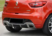 Renault Clio IV 2012–2019 DPT-takadiffuusori (RS-malleihin, maalattava) kuva 3