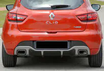 Renault Clio IV 2012–2019 DPT-takadiffuusori (RS-malleihin, maalattava) kuva 7