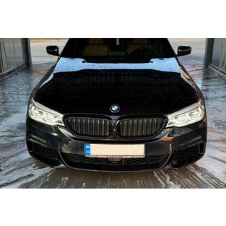Etupuskurin lipa DPT Lip V2 (M-Performance 2017-2020, kiiltävä musta) BMW 5-sarja G30/G31 2017–2023 kuva 2