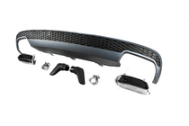 Audi A6 C7 2011–2017 Takadiffuusori pakoputken päillä DPT S-Line-style (2011-2014) kuva 3