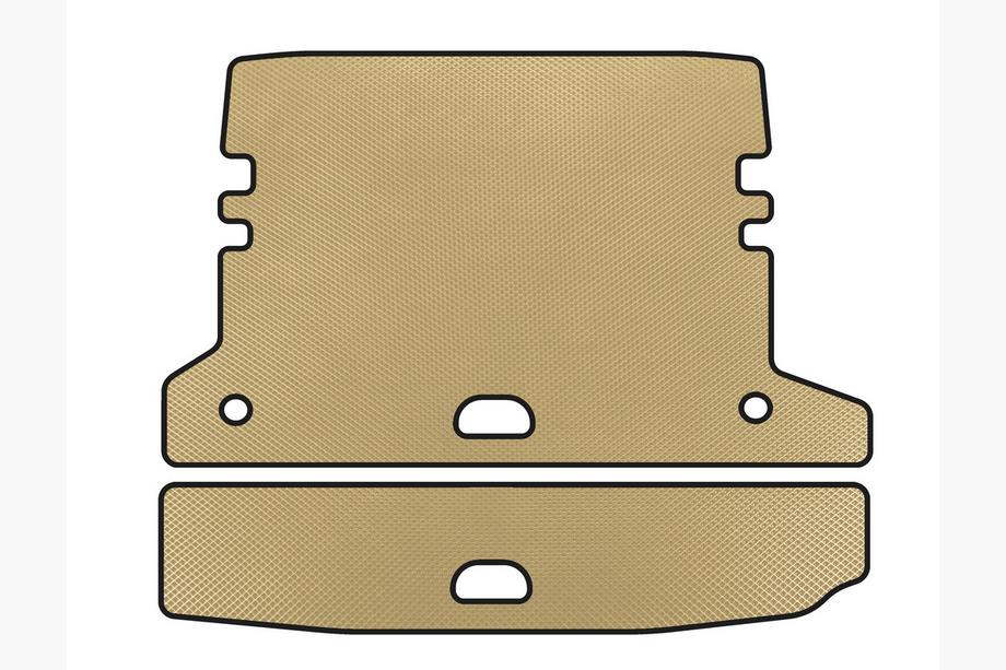 BMW 3-sarja F30/F31 2012–2019 EVA V-2 tavaratilan matto (F-31, Beige) Kuva 1
