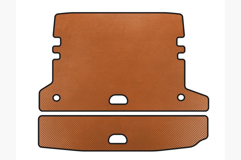 BMW 3-sarja F30/F31 2012–2019 EVA V-2 tavaratilan matto (F-31, oranssi) Kuva 1