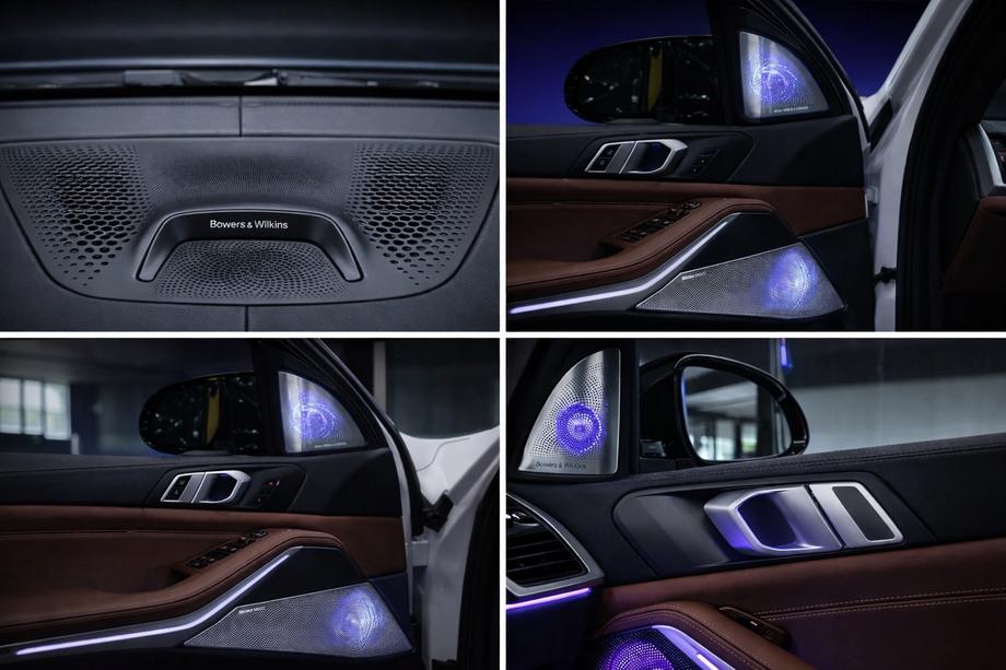 BMW X5 G05 2019–2026 Valaistujen sisälistojen sarja Bowers&Wilkins Image