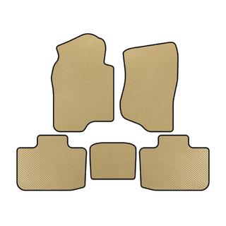 EVA-lattiamatot (2 riviä, beige) Cadillac Escalade 2007–2014
