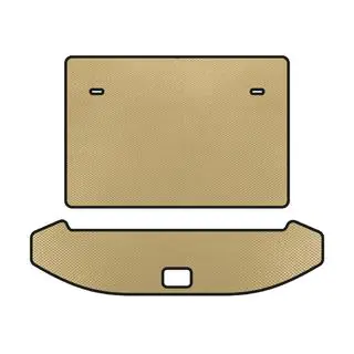 EVA-tavaratilan matto (3 riviä, beige) Jetour X70 2018–