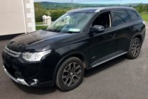 Mitsubishi Outlander 2012–2021 OEM V1 sivuastinlaudat (2 kpl, alumiini) kuva 6