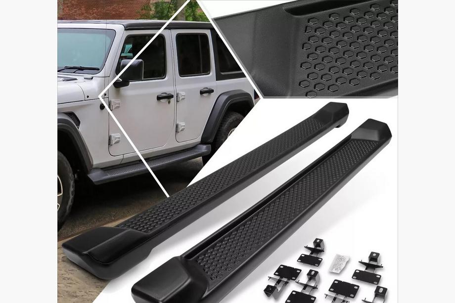 Jeep Wrangler 2018– OEM V2 sivuportaat (5-oviseen, 2 kpl) Image