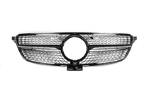 Mercedes GLE/ML class W166 2011–2018 Tuning-etusäleikkö Diamond Black (GLE) Ilman kameraa kuva 2