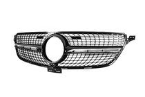 Mercedes GLE/ML class W166 2011–2018 Tuning-etusäleikkö Diamond Black (GLE) Ilman kameraa kuva 3