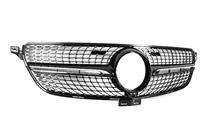 Mercedes GLE/ML class W166 2011–2018 Tuning-etusäleikkö Diamond Black (GLE) Ilman kameraa kuva 4