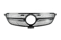 Mercedes GLE/ML class W166 2011–2018 Tuning-etusäleikkö Diamond Black (GLE) Ilman kameraa kuva 6