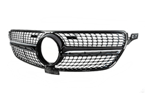 Mercedes GLE/ML class W166 2011–2018 Tuning-etusäleikkö Diamond Black (GLE) Ilman kameraa kuva 7