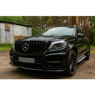Etusäleikkö GT Panamericana Black (GL High -malliin) Mercedes GL/GLS -luokka X166 2012–2019 kuva 1