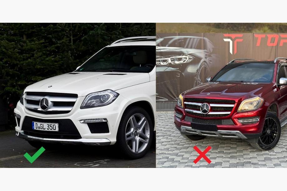 Mercedes GL/GLS -luokka X166 2012–2019 Etusäleikkö GT Panamericana Black (GL High -malliin) Kuva 7