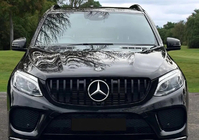 Mercedes GLE coupe C292 2015–2019 Tuning jäähdyttimen säleikkö (GT Panamericana Black) kuva 1