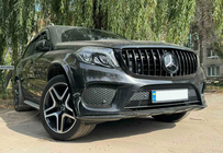 Mercedes GL/GLS -luokka X166 2012–2019 Etusäleikkö GT Panamericana Black (GLS:ään) kuva 1