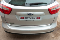 Ford C-Max/Grand C-Max 2010–2019 Takalukun reunalista (ruostumaton teräs) OmsaLine – italialainen ruostumaton teräs kuva 2