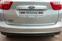 Ford C-Max/Grand C-Max 2010–2019 Takalukun reunalista (ruostumaton teräs) OmsaLine – italialainen ruostumaton teräs kuva 5