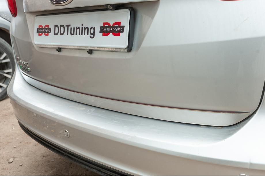 Ford C-Max/Grand C-Max 2010–2019 Takalukun reunalista (ruostumaton teräs) OmsaLine – italialainen ruostumaton teräs Image