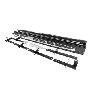 OEM V2 sivuaskelmat (2 kpl, alumiini) Mitsubishi Outlander 2012–2021 kuva 1