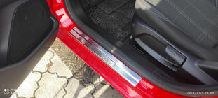 Ford Fiesta 2008–2017 Kynnyslistat (Carmos V1, 4 kpl, ruostumaton teräs) kuva 4