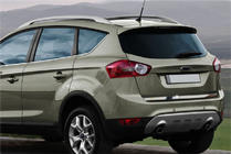 Ford Kuga 2008–2013 Takalukun reunalista (ruostumaton teräs) kuva 2