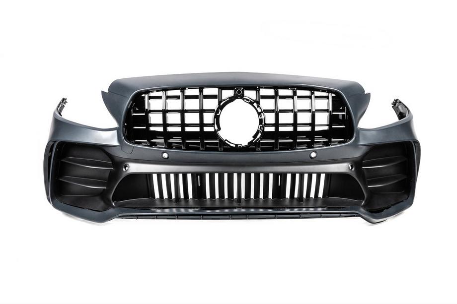 Mercedes C-class W205 2014–2021 Korisarja diffuusorilla Coupeen (Black Mamba C63GT -design) Kuva 11