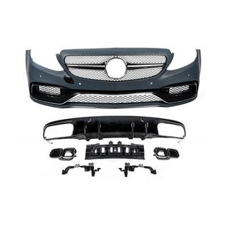 Korisarja diffuusorilla Coupe (AMG C63-designs 2014-2018) Mercedes C-class W205 2014–2021 kuva 1