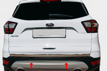 Ford Kuga/Escape 2013–2019 Takalukun reunalista (ruostumaton teräs) OmsaLine – italialainen ruostumaton teräs kuva 3