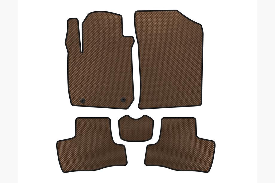 BYD F0 2008–2014 EVA-auton matot (ruskea) Image