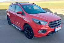 Ford Kuga/Escape 2013–2019 Allmond Grey sivuastinlaudat (2 kpl, alumiinia) kuva 10