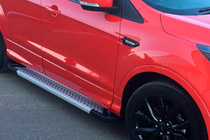 Ford Kuga/Escape 2013–2019 Allmond Grey sivuastinlaudat (2 kpl, alumiinia) kuva 5