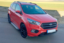 Ford Kuga/Escape 2013–2019 Allmond Grey sivuastinlaudat (2 kpl, alumiinia) kuva 2