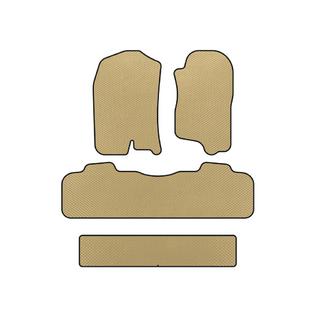 EVA-lattiamatot matkustamoon (3 riviä, 2007-2014, beige)