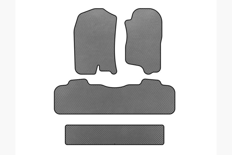 Chevrolet Tahoe 2007–2014 EVA-lattiamatot (3 riviä, 2007-2014, harmaa) Image