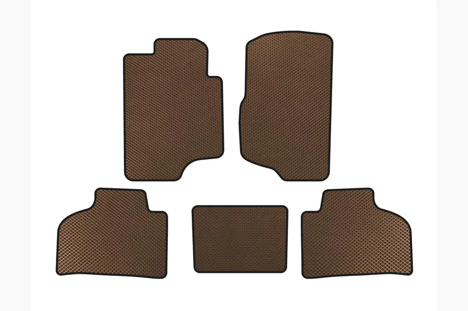 Chevrolet Silverado 2007–2013 EVA-auton matot (ruskea) Image
