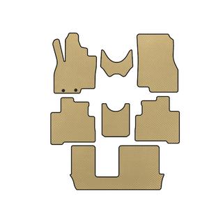 EVA-matot (3 riviä, beige) Mitsubishi Grandis 2003–2011
